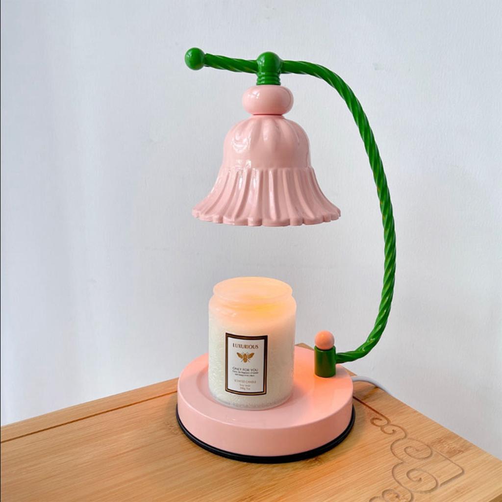 Candle Warmer Lamp Dimmable Smokeless Romantic European Style Metal Candle Melting Table Lamp for
