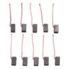 2/10pcs Carbon brush 6x6x10mm For blower motor Fan motor
