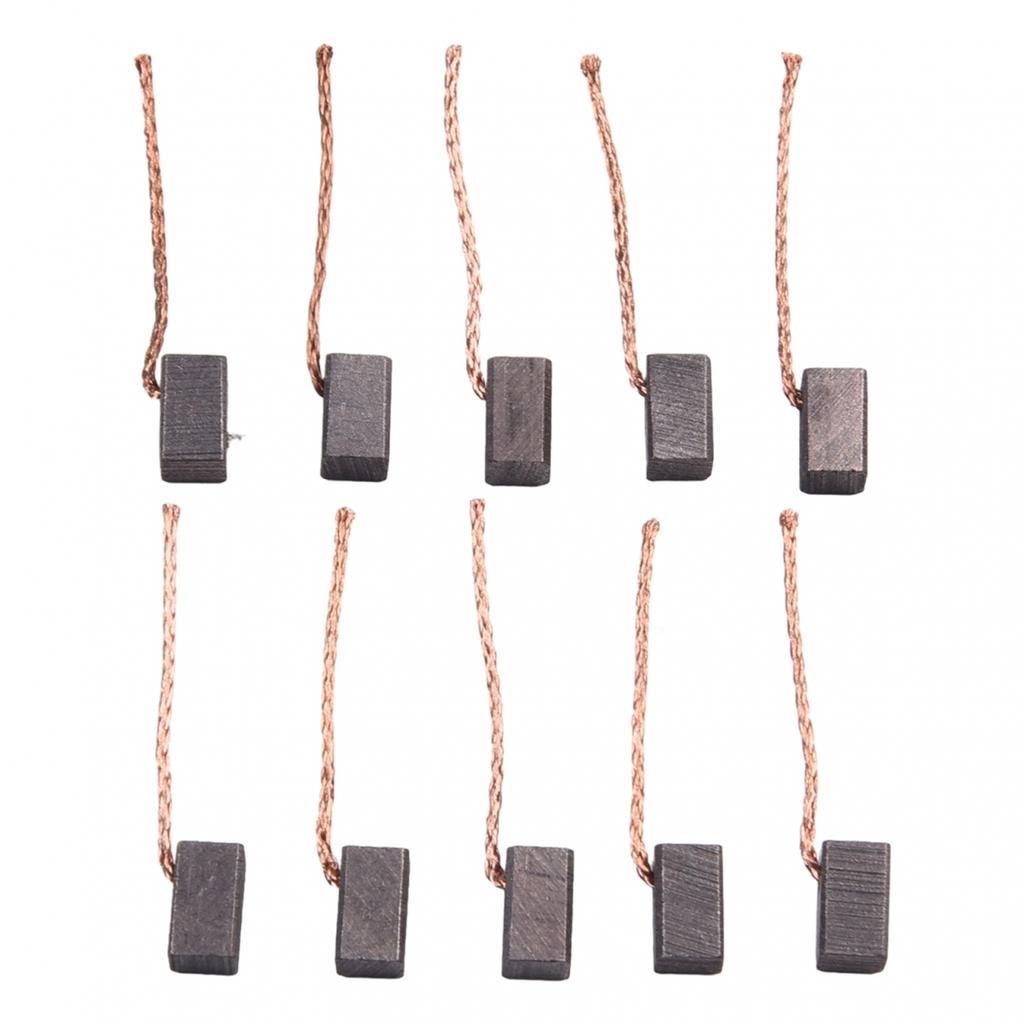 2/10pcs Carbon brush 6x6x10mm For blower motor Fan motor