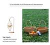 Rattan-Style Watermelon Basket for Shopping, Vegetables, Fruits, and Picnics