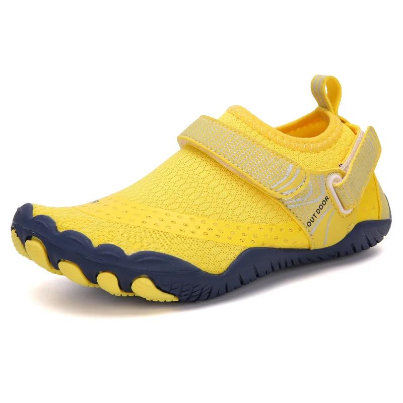 Children Beach Aqua Shoes Boy Girl Barefoot Water Shoes Quick-Dry Drainage Diving Swim Sandals Kids Fishing Surf Wading Sneakers