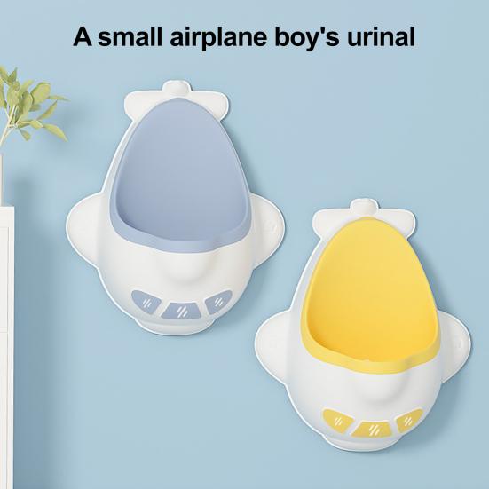Boy Urinal Potty Airplane Shape Detachable Design Interactive Learning Toddler Training