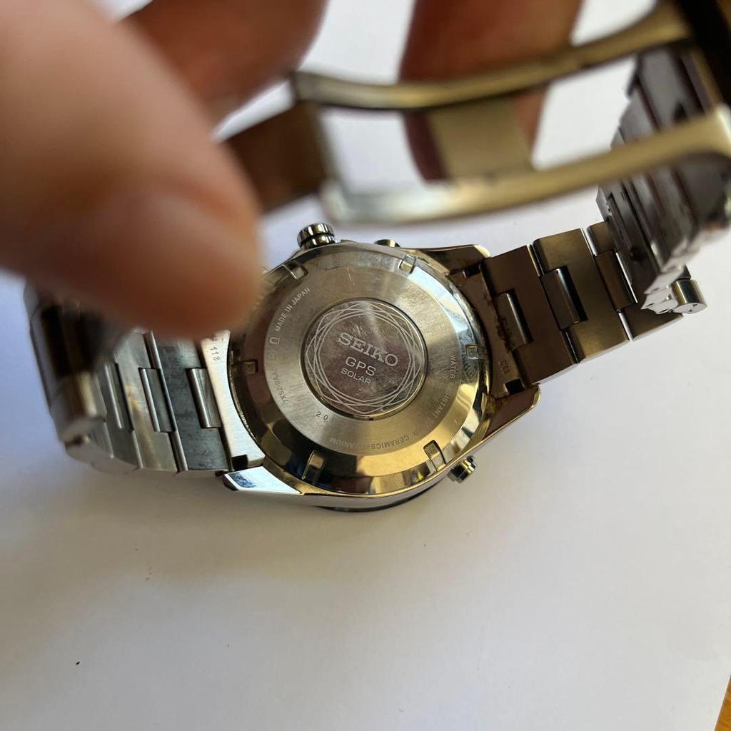 Used SEIKO ASTRON GPS SOLAR 7X52 Main Body