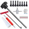 Tire Valve Change Tool 23-Piece Valve Stem Core Puller Tool Set for Easy Installation Tire Repair Tools for Changing Valve