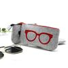 Felt Eyeglasses Case Protective Storage Bag for Sunglasses Men Women Soft Glasses Pouch Accessories Eyewear Holder Cover