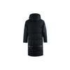 Li Ning Badminton Serie Lässige Sportliche Lange Kapuzen-Daunenjacke Winter Herren Oberbekleidung Schwarz AYMQ135-2
