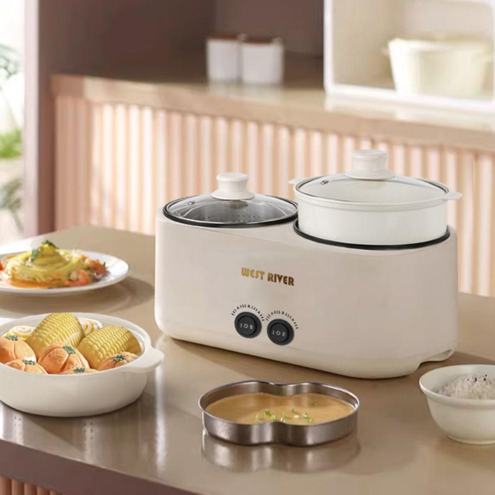 Automatic Insulation Double-bile Rice Cooker Multi-Functional Non-stick Hot Pot Kitchen Appliance