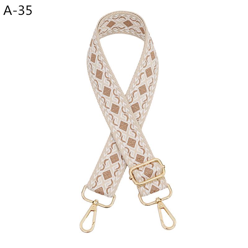 New Diamond Pattern Adjustable Crossbody Shoulder Strap for Women's Handbags