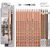 12Pcs Professional Drawing Sketch Pencil Set HB 2H 2B 3B 4B 5B 6B 7B 8B 10B 12B 14B Graphite Hand-Painted Pen School Stationery