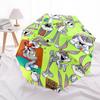 1pc Lola Bunny Outdoor Umbrella - Automatic Opening/Closing, Portable 3-Fold Design with 8-Bone Iron Frame - Perfect Gift for Fans, Travelers, Everyda