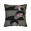The Vampire Diaries Damon Salvatore Serie TV Federa Cuscino Personalizzata per Divano Decorazione Casa Federe Retro alla Moda
