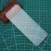 Acrylic Plate Transparent Clay Pottery Sculpture Tool Craft Sealing Accessories 9mm Thickness16x6x0.9cm, Rounded Small