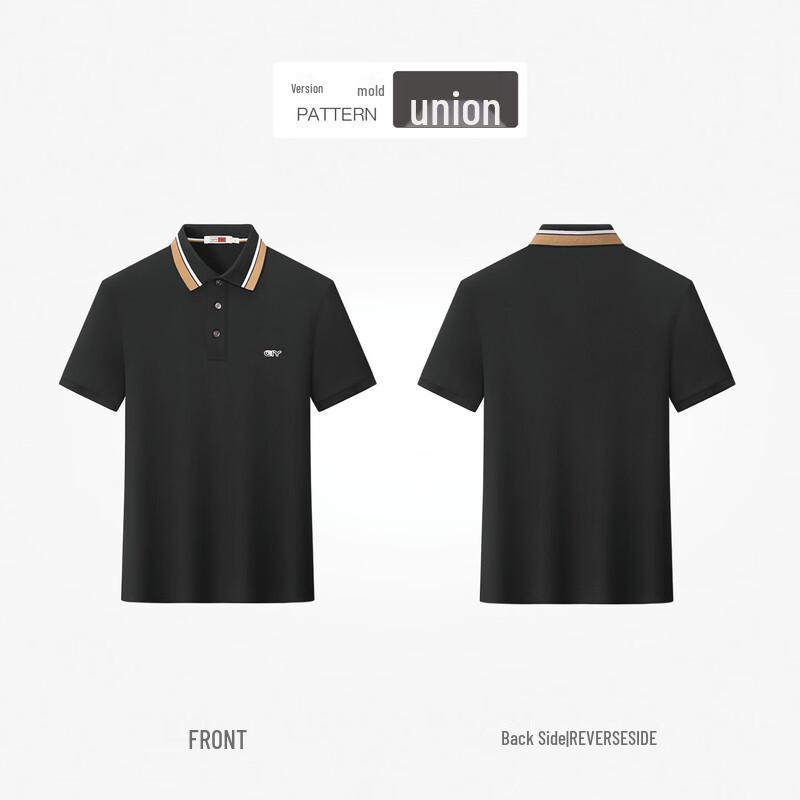 Goldlion GY2026 Men's Comfortable Summer Short-Sleeve Polo Shirt