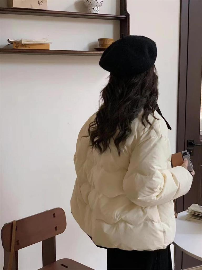 Vasarhely Down Short Perfect for and Spring Women's Jacket, Casual, Length, Outerwear, Windproof, Lightweight, Warm, Commuting, Fall, Winter, (Size S,