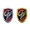 Metal GHIA Emblems Side Shield Logo Rear Trunk Stickers for Hatchback  Fiesta Escort Mondeo Taurus Ecosport Kuga Edge Focus