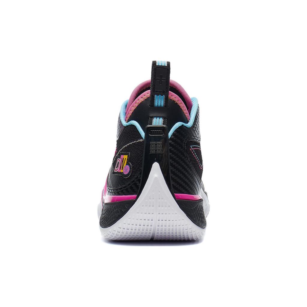 Li Ning Wade Shadow 5 Cushioning Slip Resistant Low Top Basketball Shoes Men's Black ABPT053-1