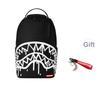 New SPRAYGROUND PVC Backpack Regular Unisex Black W1045731