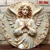 Vintage Angel Prayer Metal Poster Wall Art Religious Home Decor