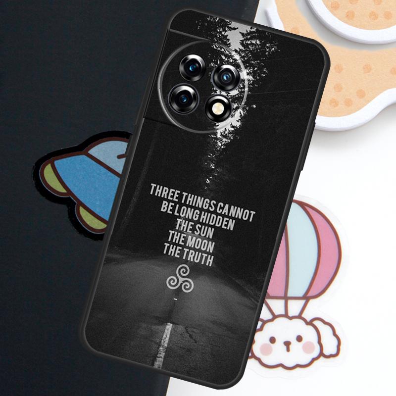 Teen Wolf Quotes Case For OnePlus Nord 5 CE 4 3 Lite N20 N30 OnePlus 15 13 12 11 10 Pro 10T 12R 13R 15R Cover