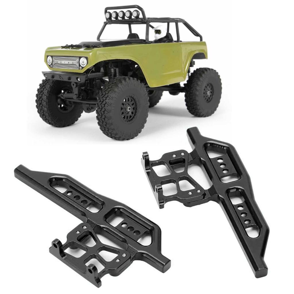 2pcs RC Aluminium Alloy Side Pedal Replace Parts for SCX24 90081 C10 1/24 RC Cars