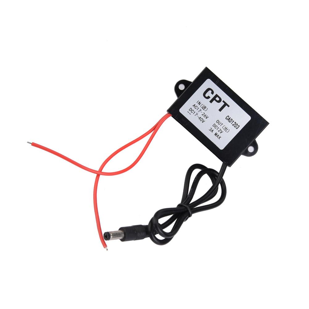 Convertitore Regolatore di Alimentazione AC/DC da 24V a 12V per Alimentazione Monitor 3A
