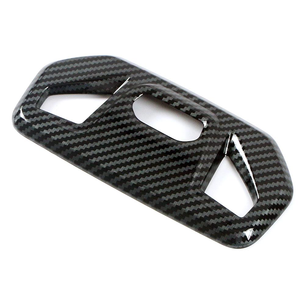 For GWM Tank 300 2024 2024 RHD LHD Wood Grain Accessories Rear Reading Light Frame Trim Black Interior Decor Carbon Sticker