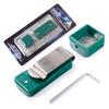 CUESOUL Billiard Magnetic Chalk Holder Pool Cue Chalk Grip (Green)