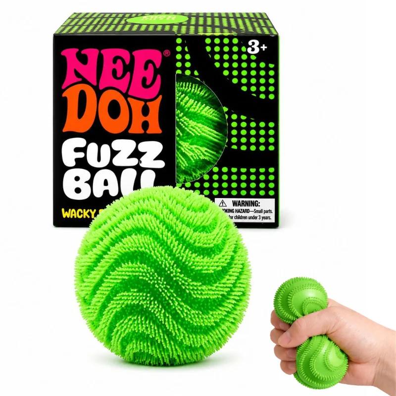 Nee Doh Fuzz Ball Blind Box Serie Bureauornament Stressverlichtende Speeltjes Geschikt Voor Mensen Onder Druk Leuk Zacht Stressbal