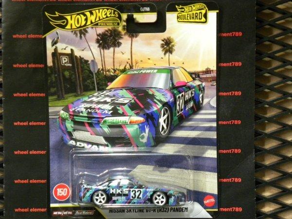 Hot Wheels Nissan Skyline Pandem HKS NISSAN SKYLINE R32 Boulevard Premium Model GT-R (R32) GT_R