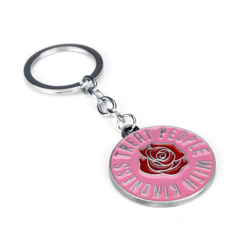 Harry Styles Rose Keychain With Pendant For Travel Gift And Collectors Item