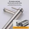 KEGOO K01018 Raised 304 Stainless Steel Basin Faucet