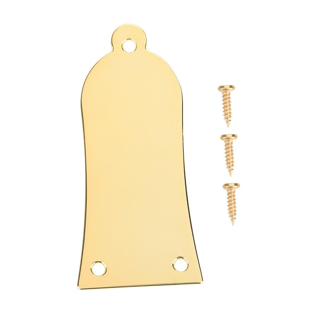2PCS 3 Holes Metal Truss Rod Cover Metal Guitar Bass Replacement Truss Rod Cover  Guitar Replacement