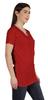 Inkmeso Long Length Notch Neck Top For Women Basic Cotton Tee Shirt w  Pocket Patch Legging