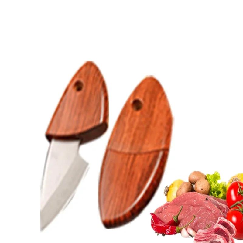 

НОВЫЙ кухонный нож, острый нож для резки мяса, нож для нарезки овощей и фруктов, нож для жареного ягненка с чехлом