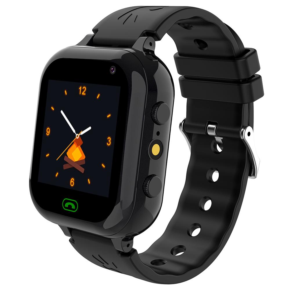 

DG2 1,44-дюймовий сенсорний екран 2G Call Kids Smart Watch HD Camera Smart Bracelet Black