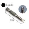 5Pcs Special Shaped Screwdriver Set 50mm U-shaped Y-Type Triangle Inner Cross Three Points Screwdriver Bit Tool