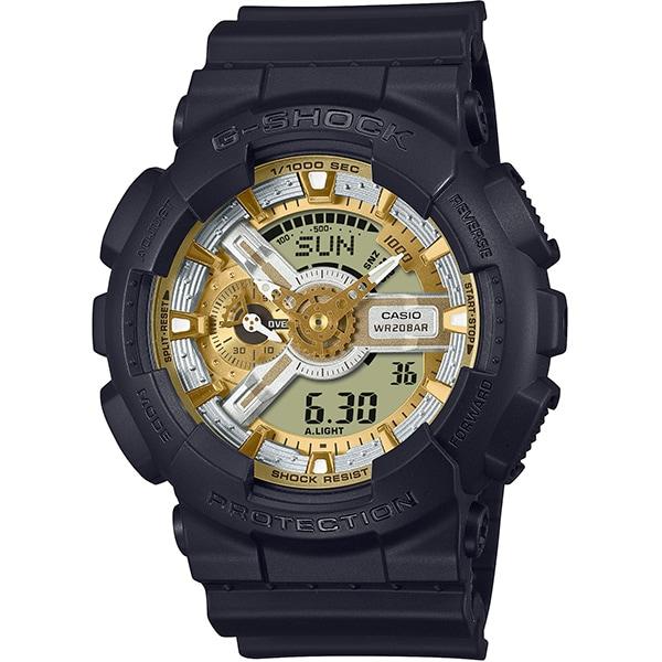 

Casio Чоловічі годинники G-SHOCK GA-110CD-1A9JF [G-SHOCK Metallic Color Dial Series] Круглий годинник Black Resin