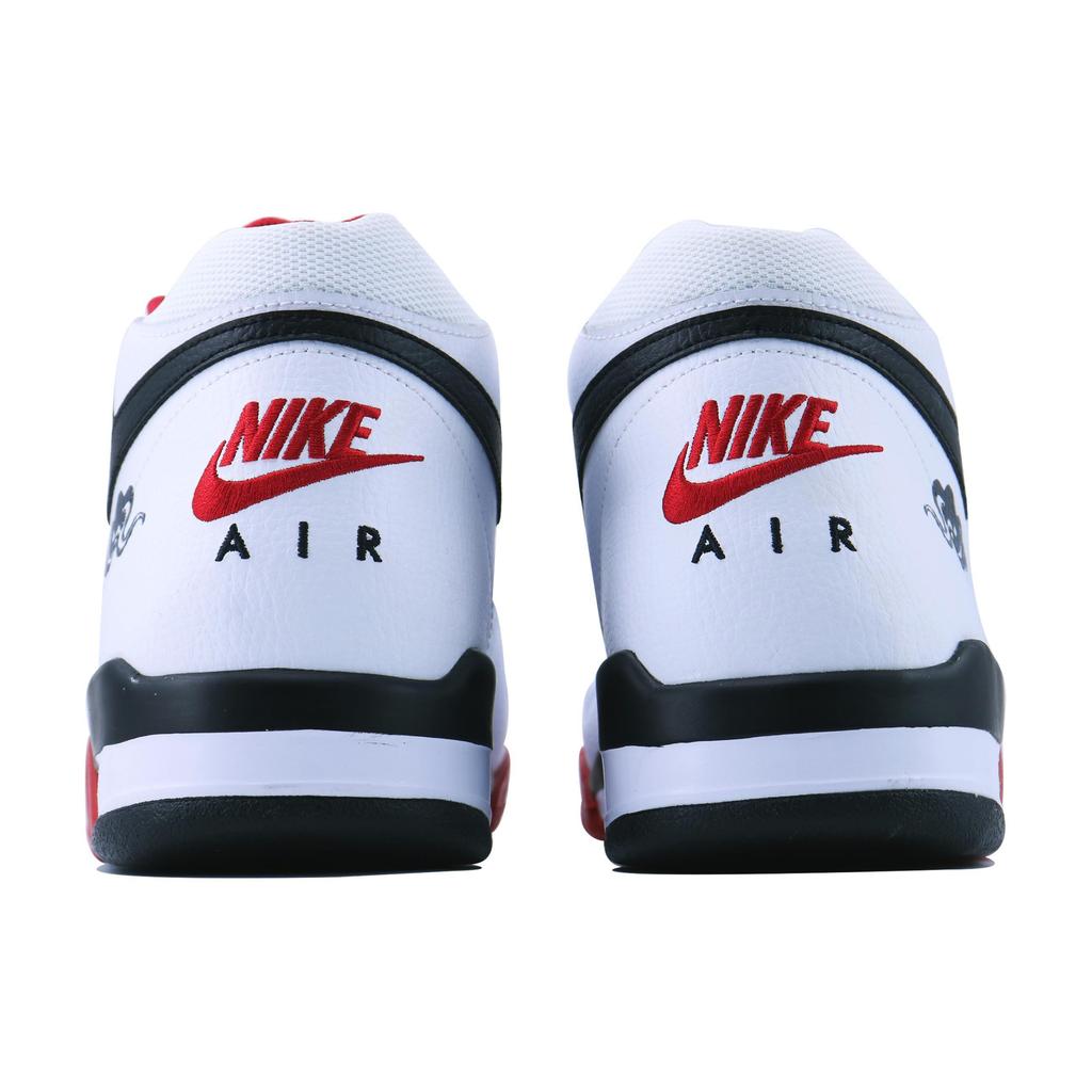 Nike Flight Legacy Kotníkové Vintage Basketbalové Boty Unisex Červená Bílá Černá BQ4212-100(Tým168-)