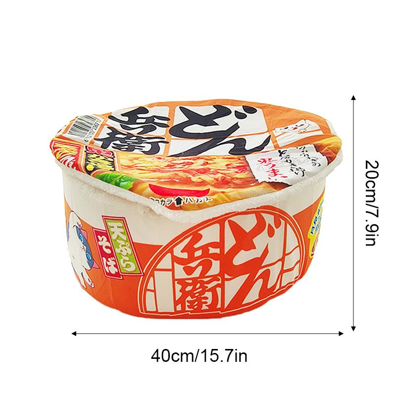 Pomarańczowy Kot Zimowa Zabawa Makaroniki Legowisko dla Szczeniaka Dom Kot Śpiwór Mata Pluszowe Łóżko Akcesoria Meblowe Artykuły dla Zwierząt