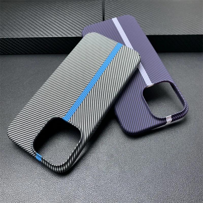 Double Color Carbon Fibre Silicone Phone Case for iphone11 12 13 14 15 16 Pro Max Plus Ultra Thin Shockproof Bumper Cover Luxury