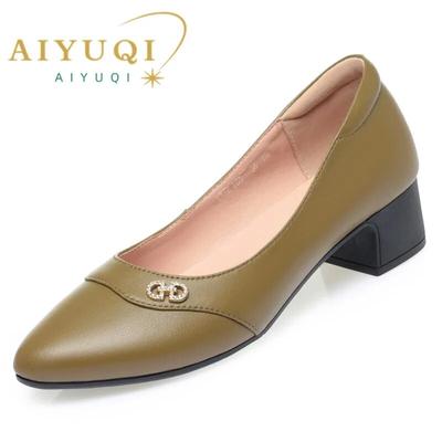 Women's Dress Shoes Spring Women's Office Shoes Large Size Ladies Shoes