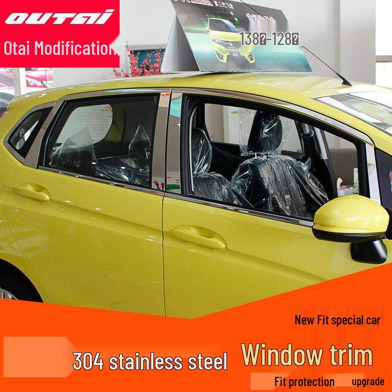 Stainless Steel Decorative Window Trim for 2014-2018 Fit Models