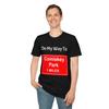 Comiskey Park 1 Mile From Home Baseball Road Signs Photo T-Shirt, Sports