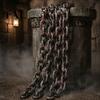 Unique Dog Leash for Parties Simulated Iron Chain Haunted House Cosplay, Halloween Plastic Prop, Novelty Yorkie Decorative Leash, Lightweight