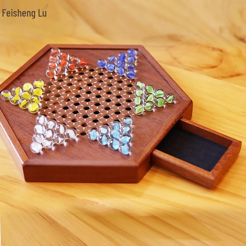 Sheng Lv Chinese Checkers Board Game