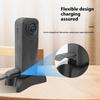 Lightweight Soft Silicone Base Camera Holder Compact & Stable Desktop Docking for 360 X5 Action Camera