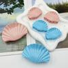 3pcs/set Gradient Dreamy Shell Hair Claw Clips Ocean Beach Conch Hair Clip Seashell Matte Shark Clip Headwear Hair Accessories