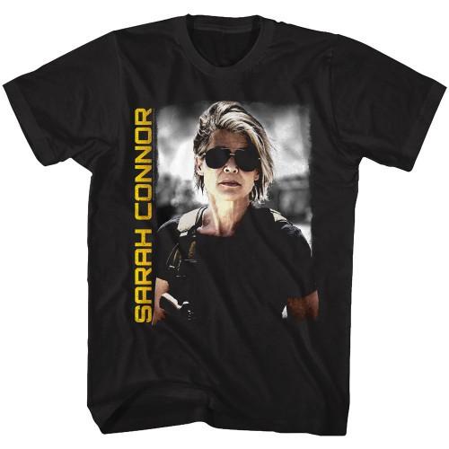 Terminator Dark Fate Sarah Conner Black Adult TShirt Unisex T-Shirt L