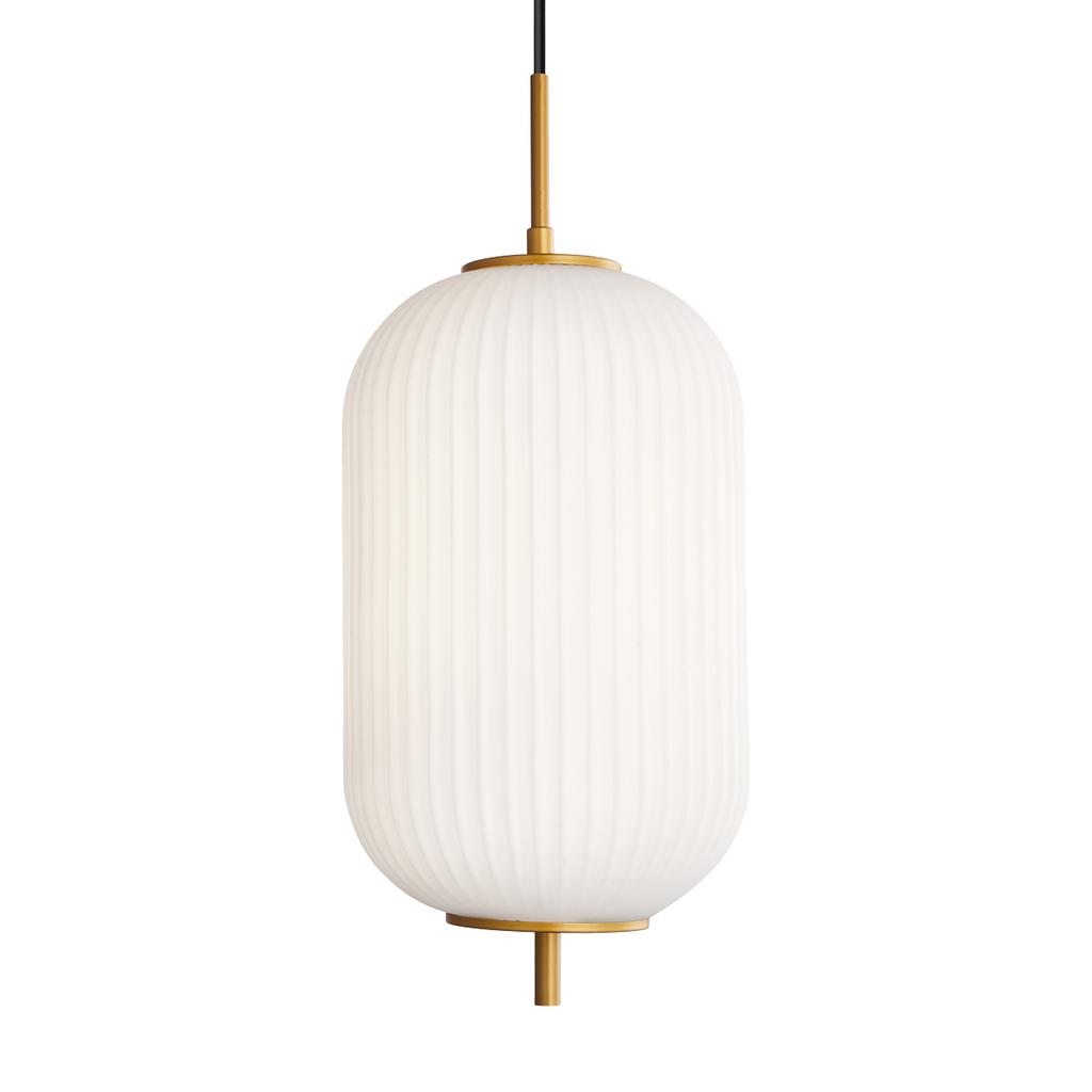 Lampa Wisząca Olmeto 1 E27 Złoty Italux Pnd-28798-1-Gd-Wh