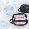 Pencil Case Fashionable Dot Design Pen Holders With Roomy Interior Small Items Holders Bag Desk Organizer